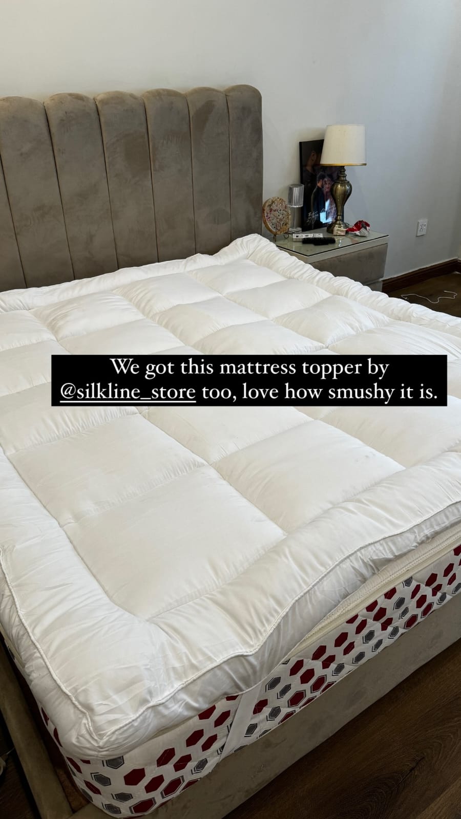 Silkline Store mattress topper review by tasbeel Gellani