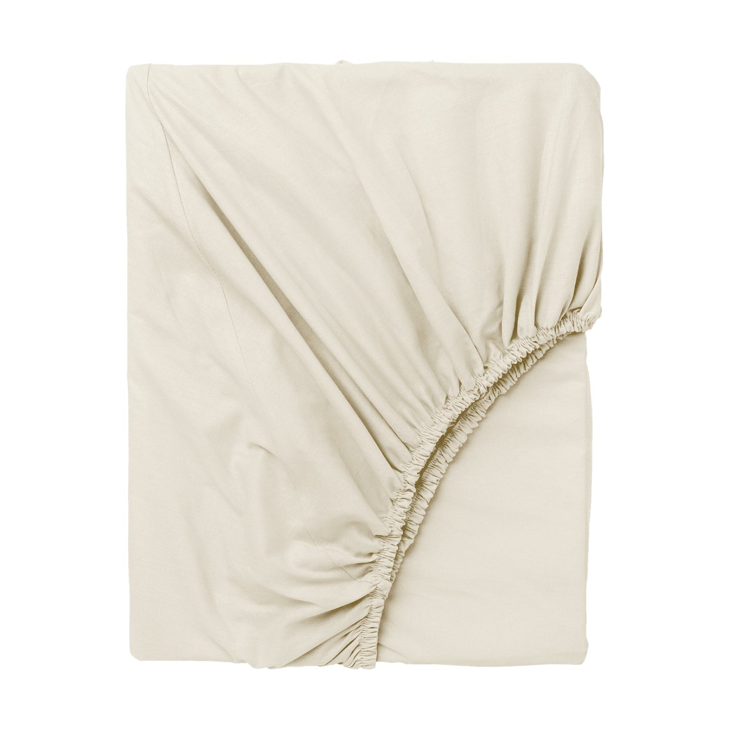 Beige - Fitted sheet - 3 PCS King size