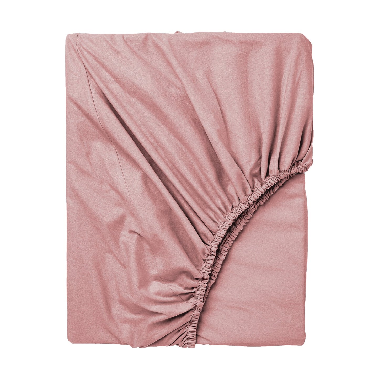 Tea pink - Fitted sheet - King size (3-pcs)