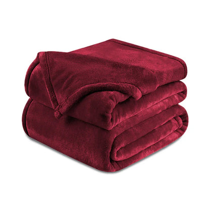 Fleece blankets - Maroon