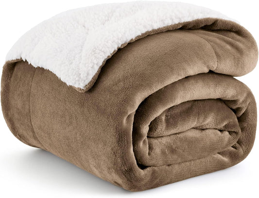 Brown - Sherpa Blanket